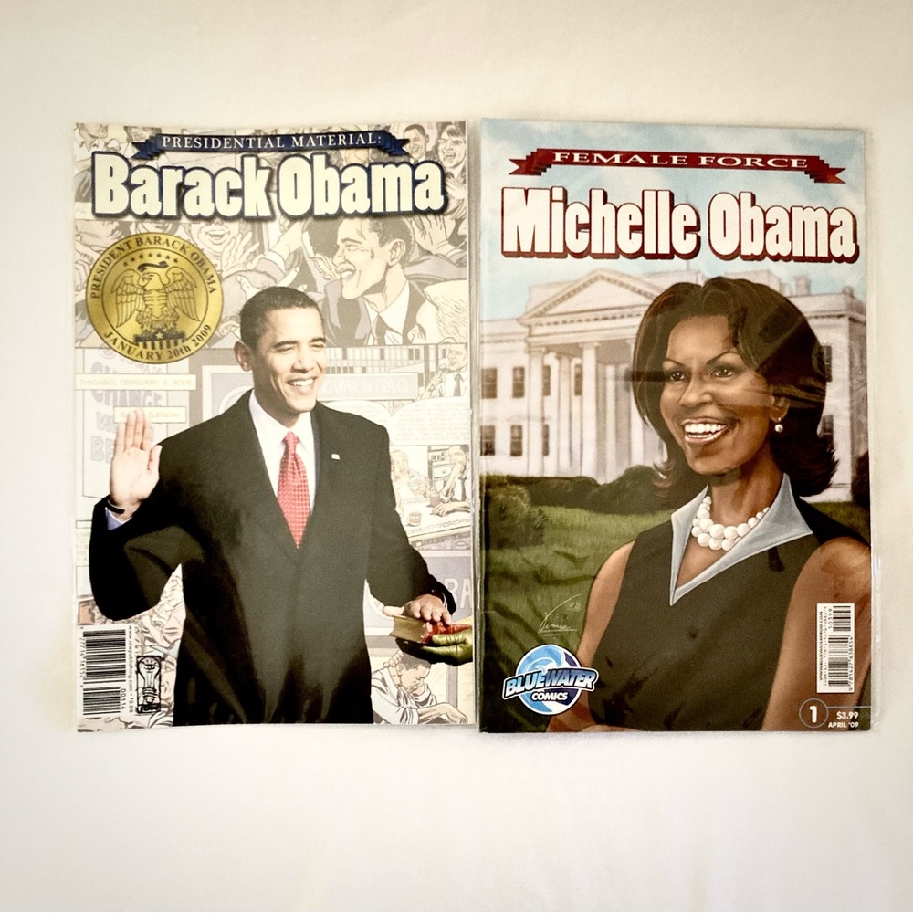 Barack & Michelle Obama Comic Books